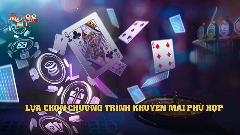 Chọn lựa các chương trình phù hợp để tham gia